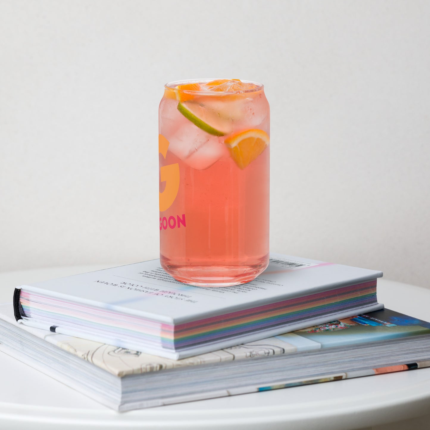 Cinema Goon Can-shaped glass